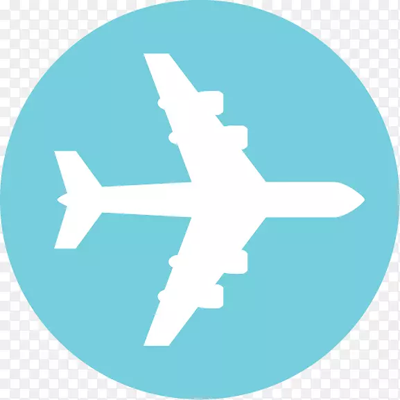 图标航空航天有限责任公司。数字营销飞机航空-商务旅行