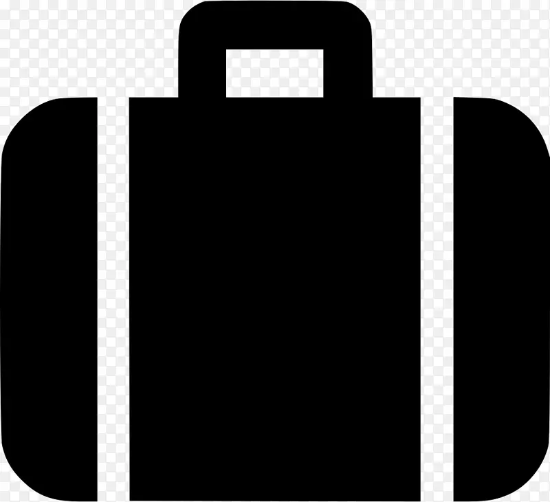 手提箱，行李推车，电脑图标，旅行-放手
