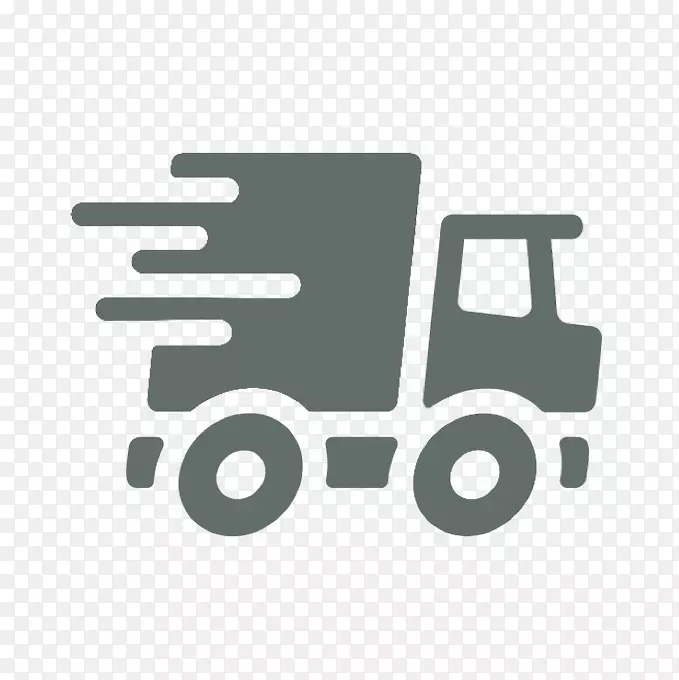 货运计算机图标物流配送.卡车