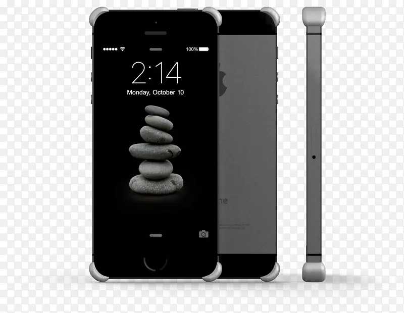 手机智能手机iphone 7加上iphone 8加上手机配件-银色边缘