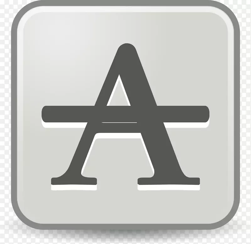 文字计算机图标符号字体符号