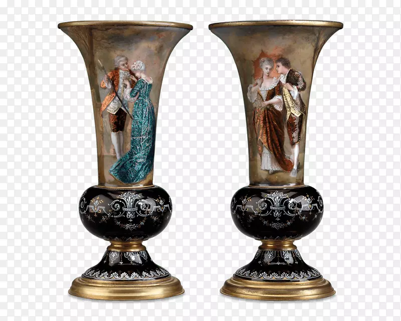 花瓶陶瓷玻璃瓮古董花瓶