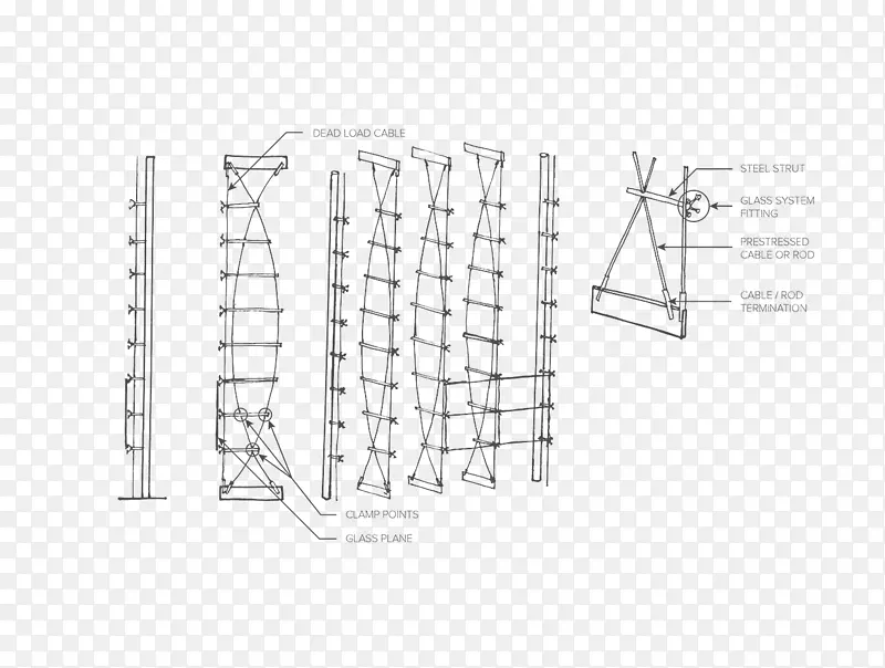 结构桁架立面建筑工程建筑阶段桁架