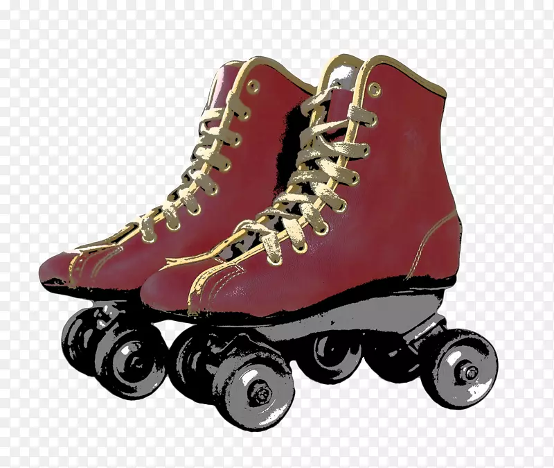溜冰鞋滑板滚轴溜冰鞋