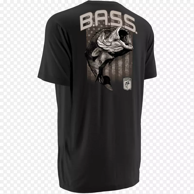 巴斯马斯特经典贝斯渔业-夏季t恤标志