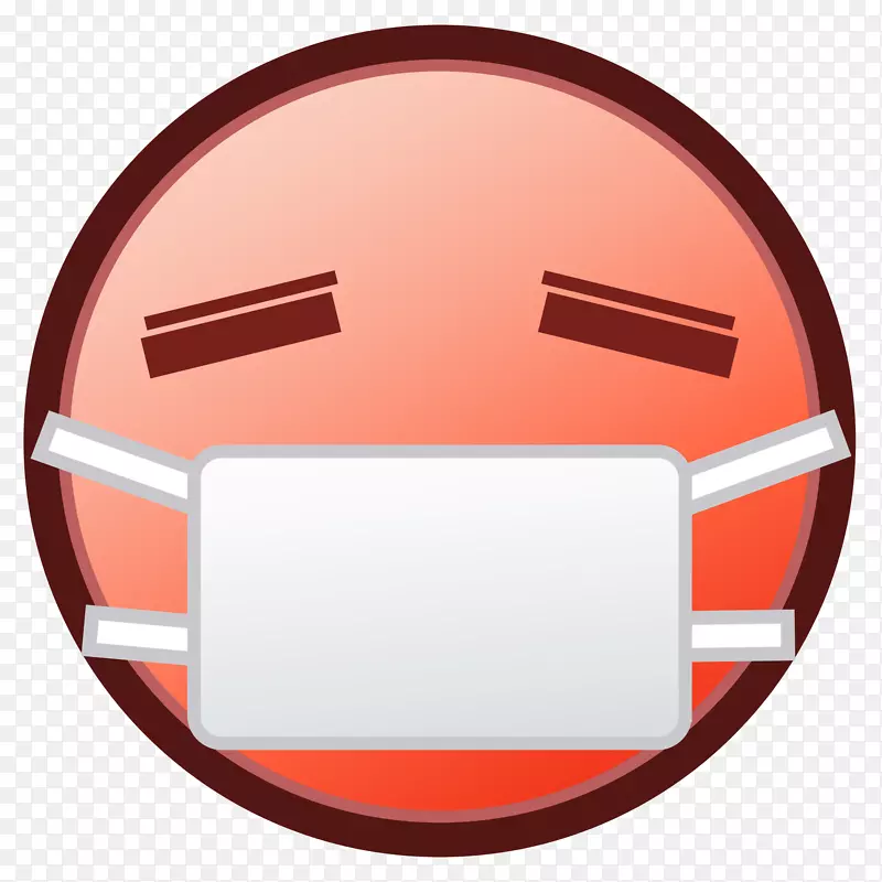 表情符号外科口罩sms计算机图标衬里