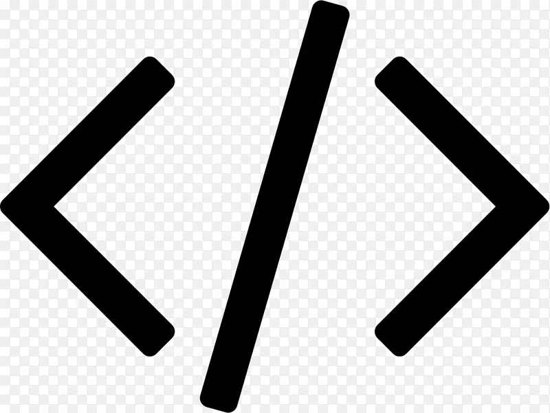 字体可怕的计算机图标源代码符号计算机编程符号