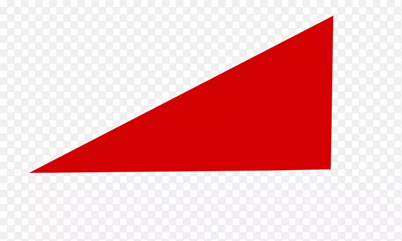 三角形形状红色区域点三角形