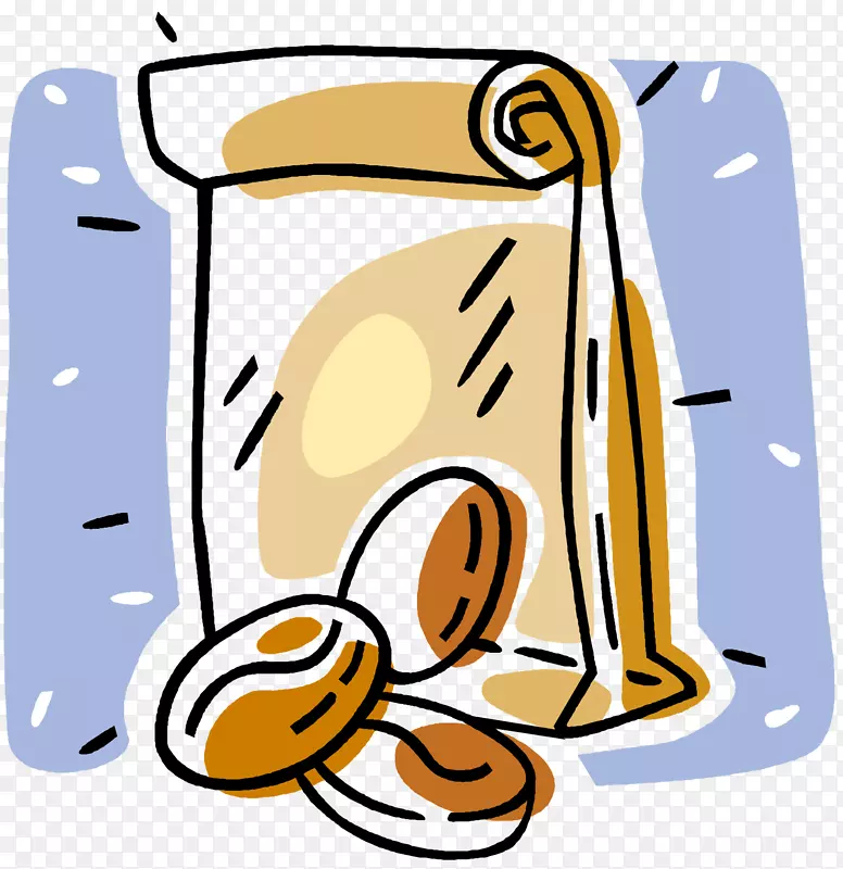 线条剪贴画-bean