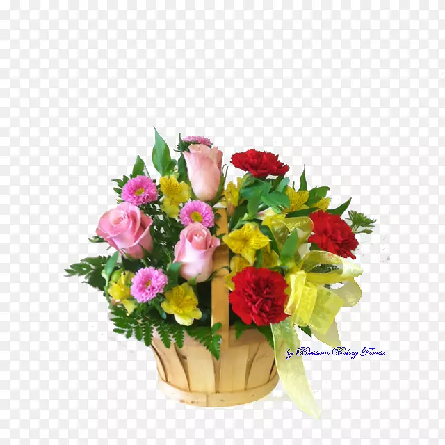 花园玫瑰切花花型花束-粉红色母亲节