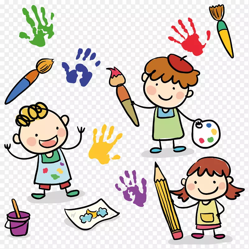 儿童绘画-绘画