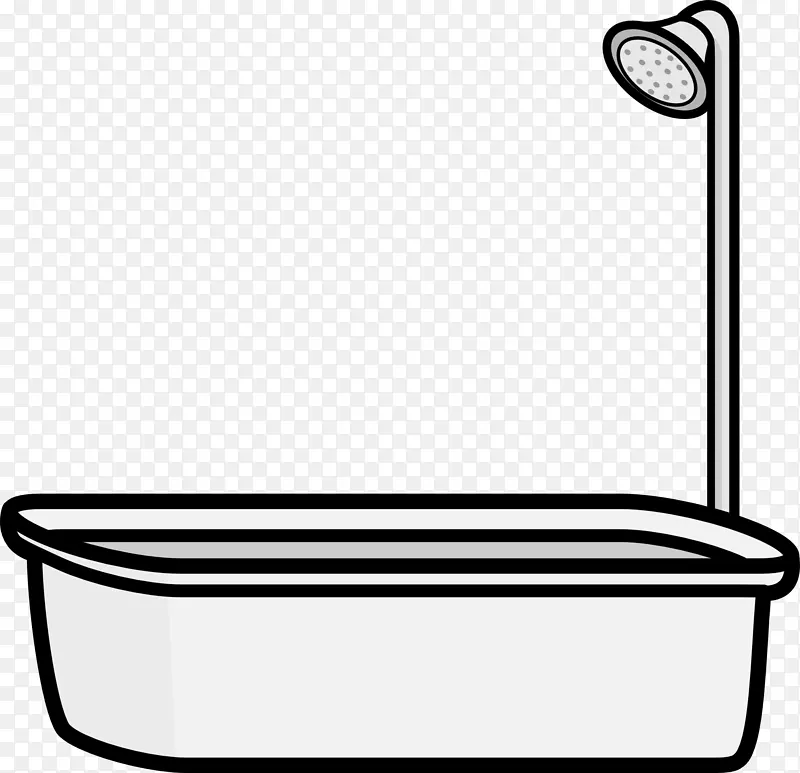 浴缸水龙头淋浴浴室-浴缸