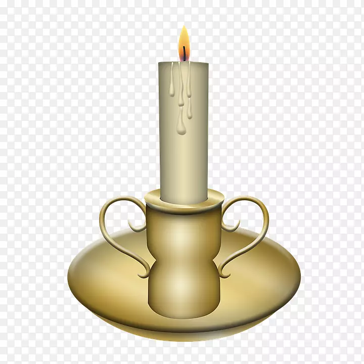 烛台剪贴画-蜡烛