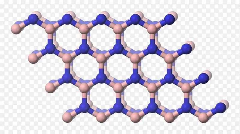 氮化硼石墨烯六方晶系-操场结构