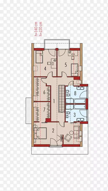 平面图住宅阁楼建筑工程.地块