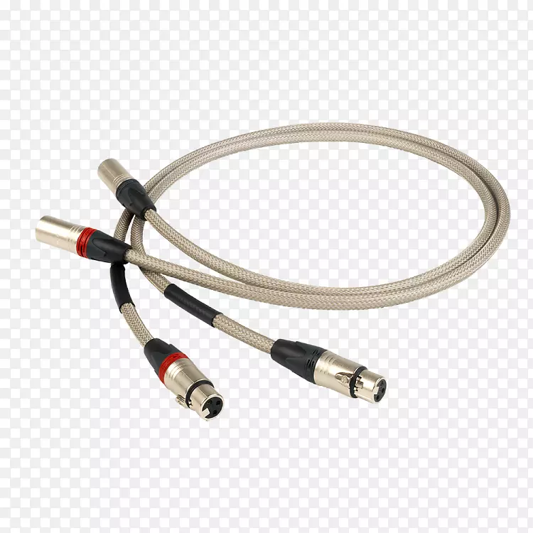 xlr连接器扬声器电线高保真音视频接口和连接器电缆浮动芯片