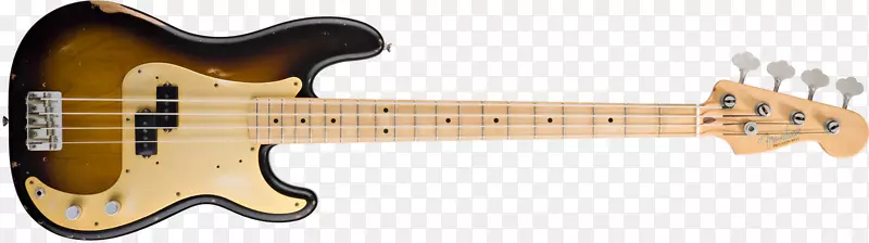 Fender精密低音吉他护舷乐器公司指板-桃花心木色