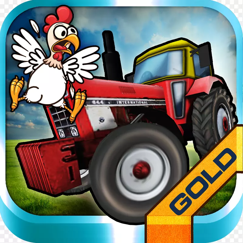 拖拉机-农业拖拉机狂躁症拖拉机的实践：农业司机2-卡通拖拉机
