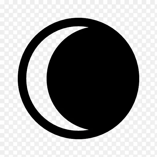 符号月亮月相日食计算机图标.代码剪贴器