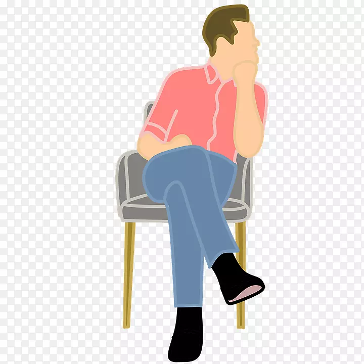 youtube出版剪贴画-坐在椅子上的猫