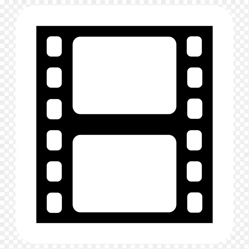 电影视频计算机图标.动画