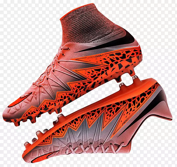 耐克汞蒸气足球靴夹耐克超级毒液-动态足球
