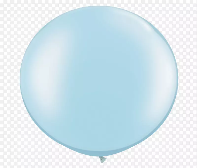 气球宝贝蓝色婴儿淋浴粉笔-气球