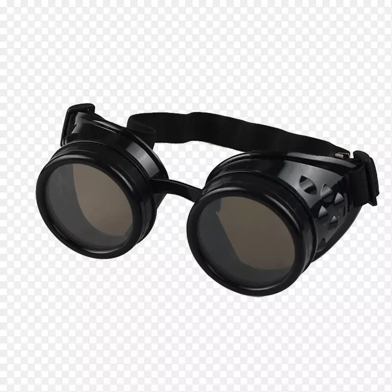 蒸汽朋克时尚护目镜哥特亚文化眼镜-男式眼镜