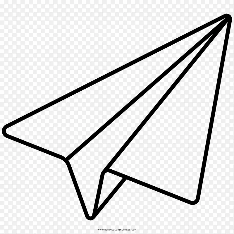 纸飞机绘制计算机图标.彩色纸飞机