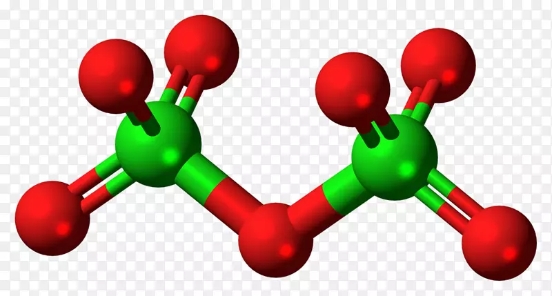 二氯一氧化碳二氯庚烷五氧化二磷分子化学分子