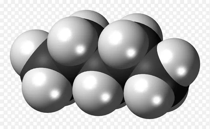 肉桂酸酯空间填充模型肉桂酸二甲酯-肉桂酸乙酯分子