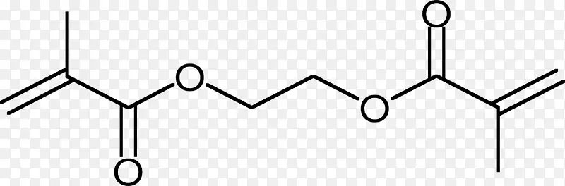 乙二醇二甲基丙烯酸酯-甲基丙烯酸化学化合物-油分子