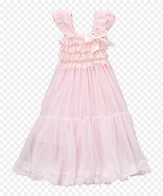婴儿娃娃裙雪纺服装褶皱-婴儿裙