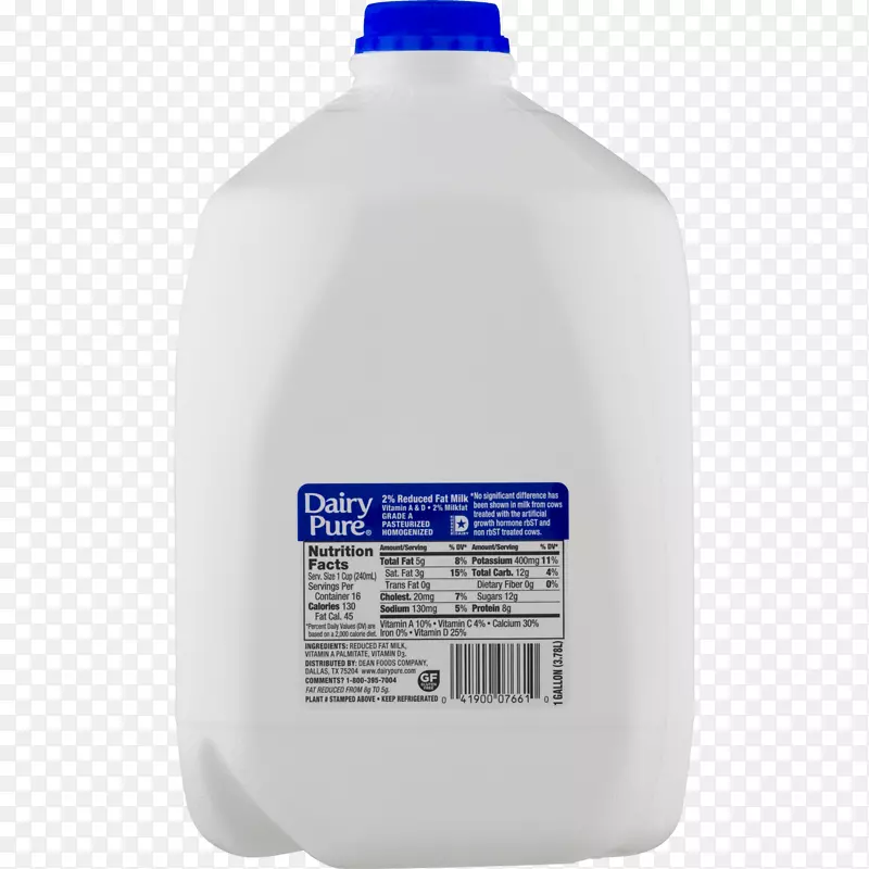 牛奶蒸馏水液体容纳奶牛奶瓶