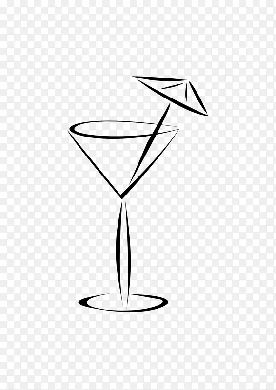 鸡尾酒杯马提尼香槟玻璃杯