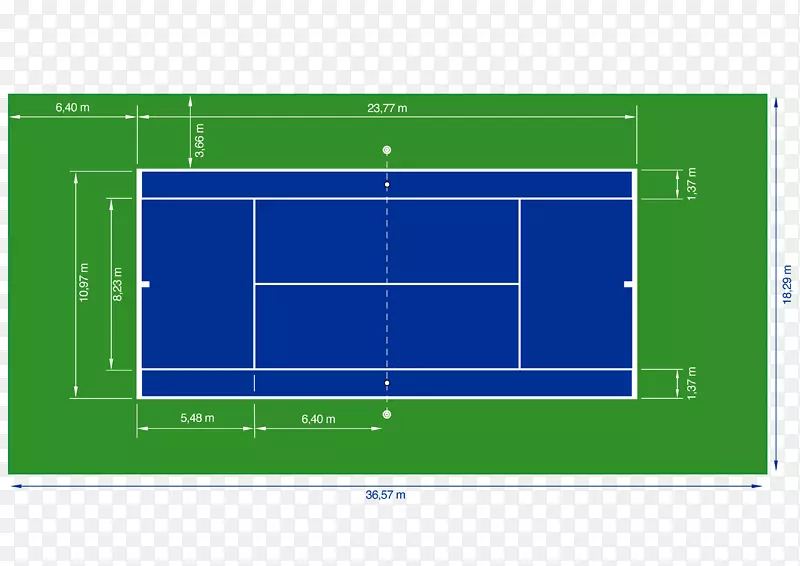 网球中心国际网球联合会球类比赛-网球场