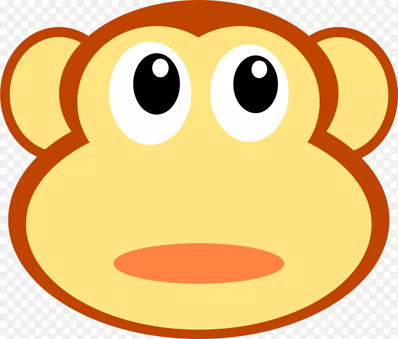 摩纳哥符号发言人贾蒂亚桑萨剪贴画-猴子剪贴画
