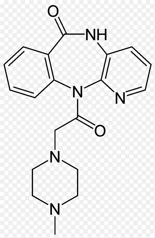 吡那西平毒蕈碱拮抗剂毒蕈碱乙酰胆碱受体M1受体拮抗剂-近视