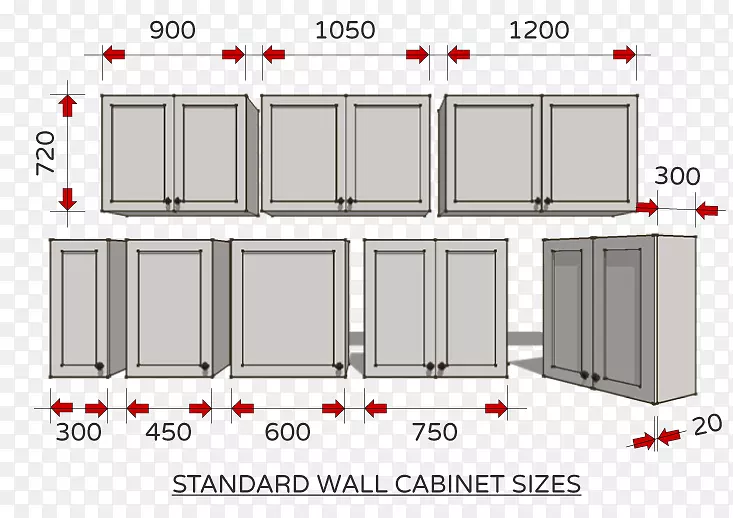 厨房橱柜门房子尺寸图家具