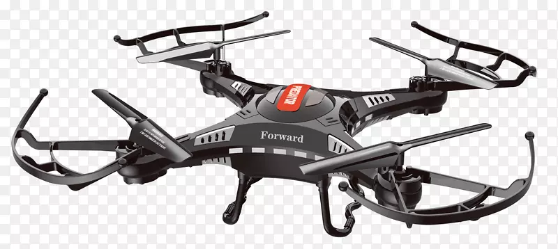 四翼直升机无人驾驶飞行器摄像机遥控无线电控制掠食者无人驾驶飞机