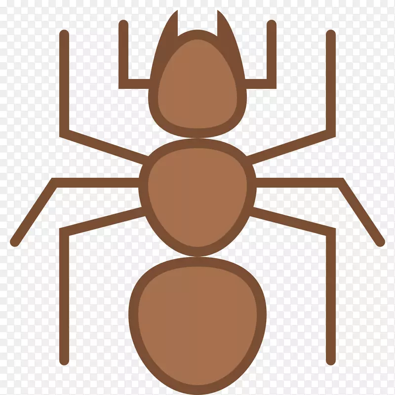 电脑图标剪贴画-蚂蚁线