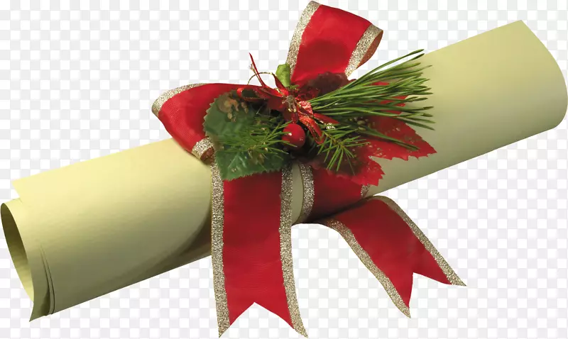 爱尔巴-凹纸羊皮纸圣诞礼物-旧式圣诞节