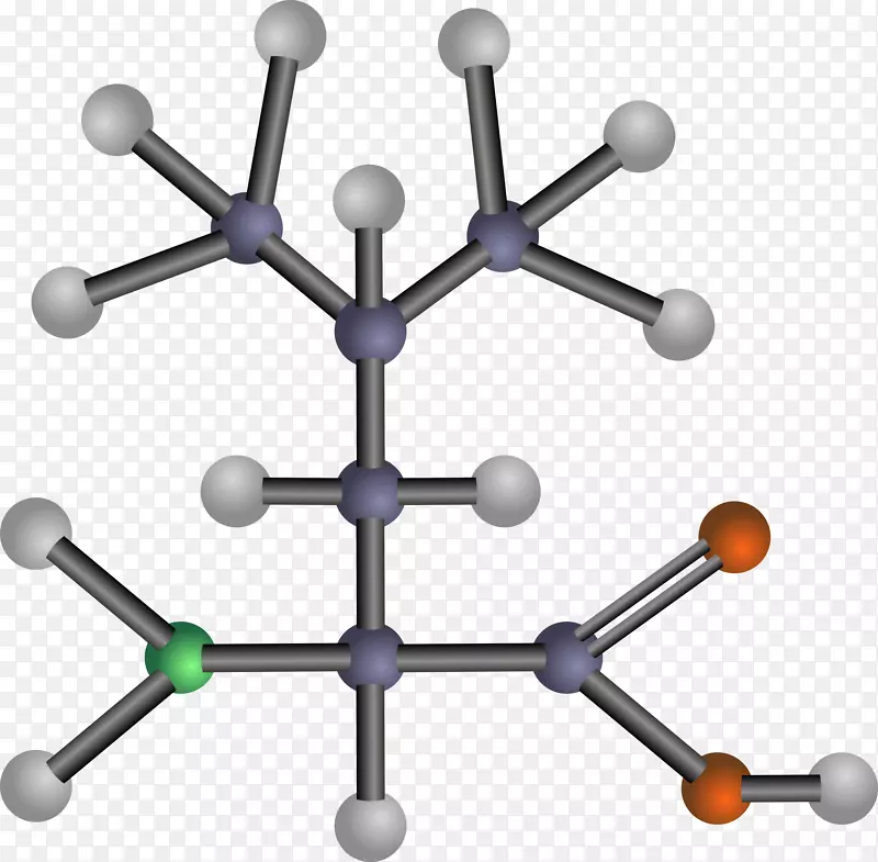氨基酸缬草碱组氨酸剪辑.分子结构背景