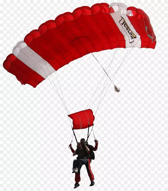 跳伞降落伞双人跳伞伞兵运动-降落伞