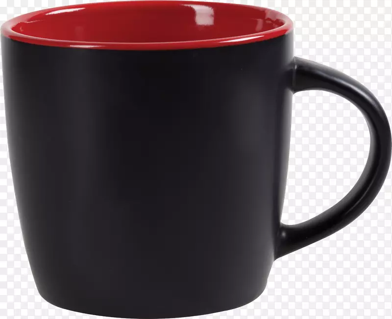 咖啡杯陶瓷红咖啡杯