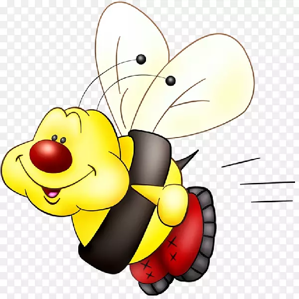 蜜蜂昆虫剪贴画.卡通蜜蜂