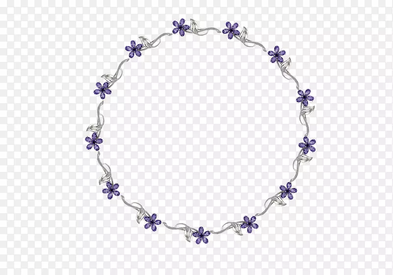 紫水晶手镯项链珠体珠宝-烟台椭圆形