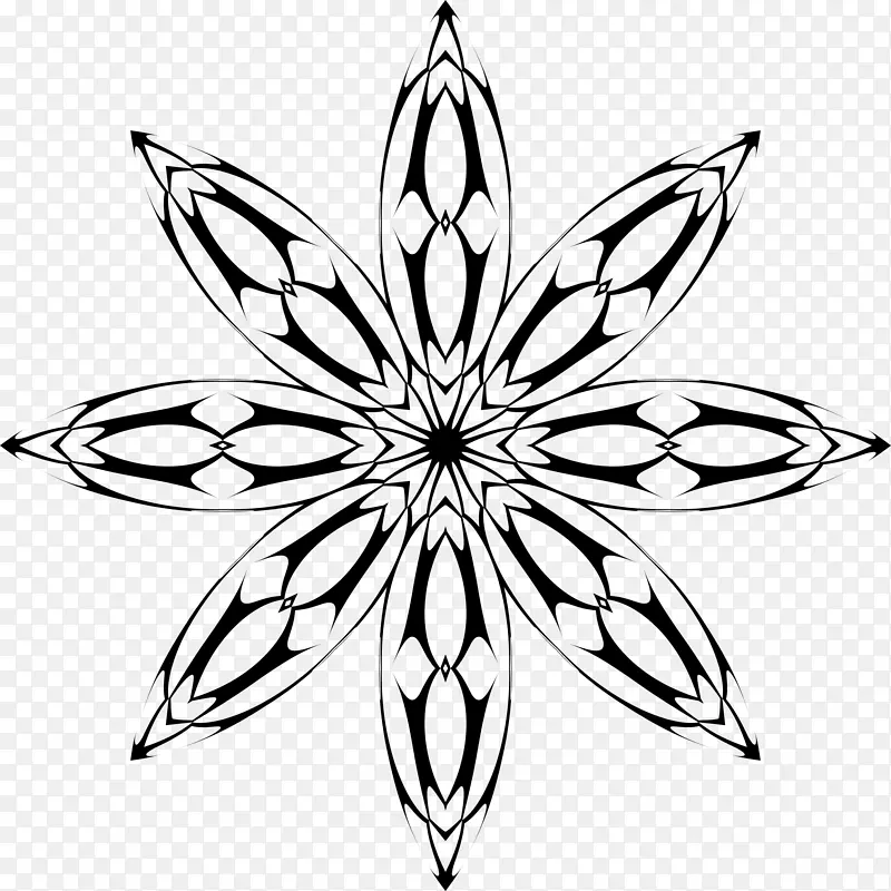 COF培训服务公司绘画艺术-雪花吊坠