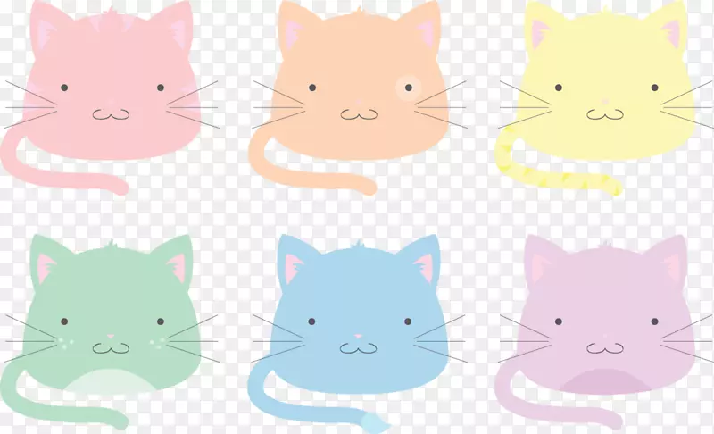 胡须，小猫，粉笔画，猫-背景画