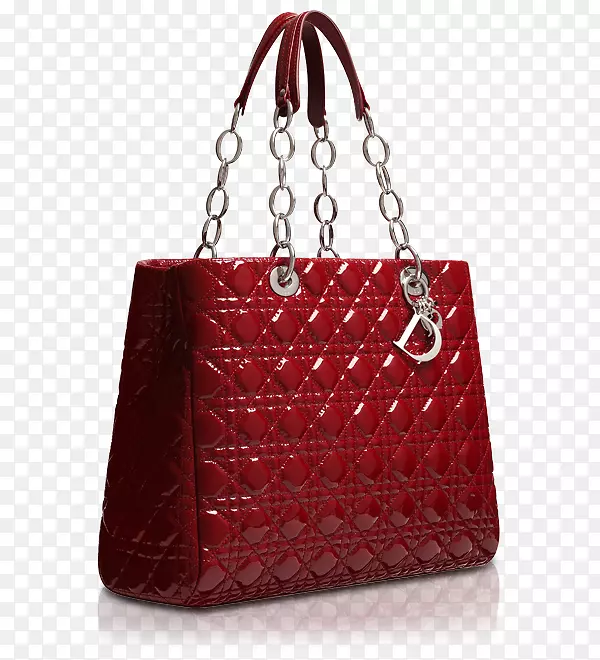 手袋女士迪奥·克里斯汀·迪奥·西奥特手袋-红色购物袋